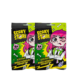 Sour powder chewy candy